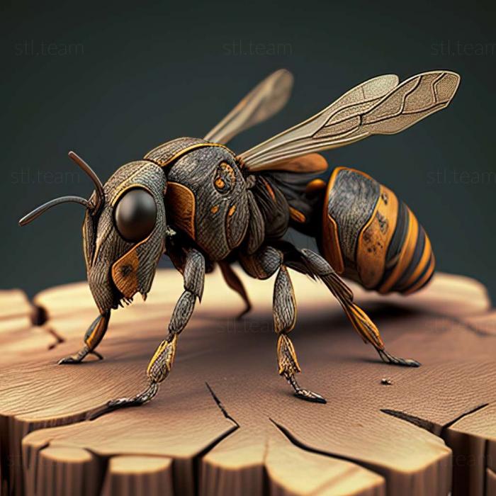 3D model Hylaeus altaicus (STL)